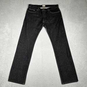 Hart n‎ Dagger Jeans Mens 36x35 Black Straight Fit Denim Button Fly Made in USA
